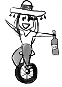 Sarah's Sombrero and Unicycle Sarah's Sombrero and Unicycle