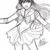 Sailor Mars Sketch