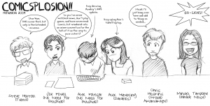 Matsuricon: COMICSPLOSION!!! Lineup