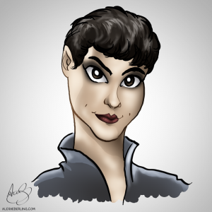 Morena Baccarin Caricature