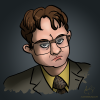 Rainn Wilson Caricature