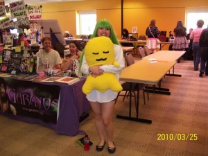 In which I photbomb a cute cosplayer.