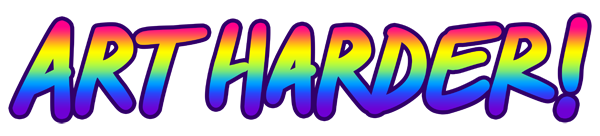 Art Harder! logo