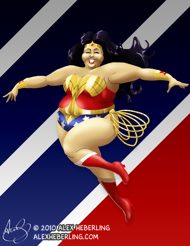 Fat Wonder Woman