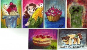 SPACE sketchcards SPACE sketchcards